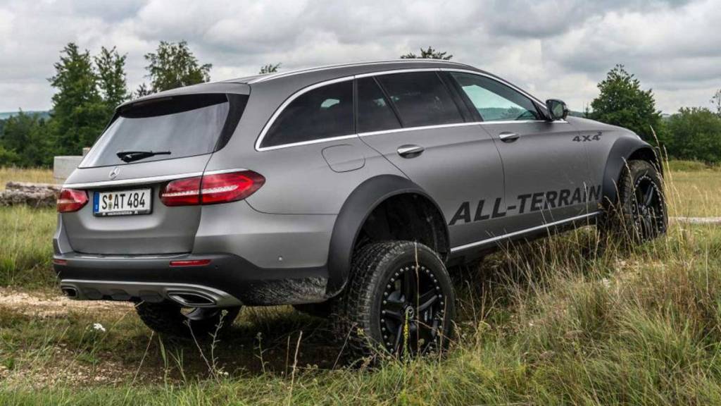 El Mercedes Clase E All Terrain 4x4² aporta chasis específico