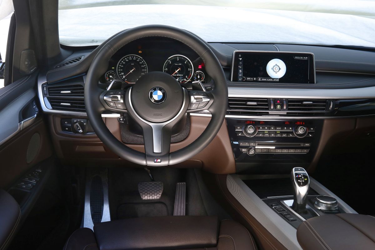 BMW X5 30D: salpicadero