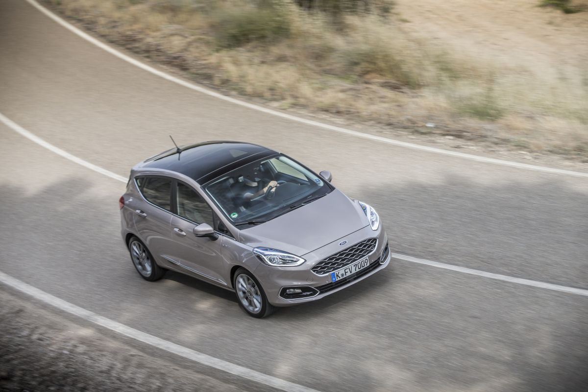 Ford Fiesta 2017 Vignale cenital