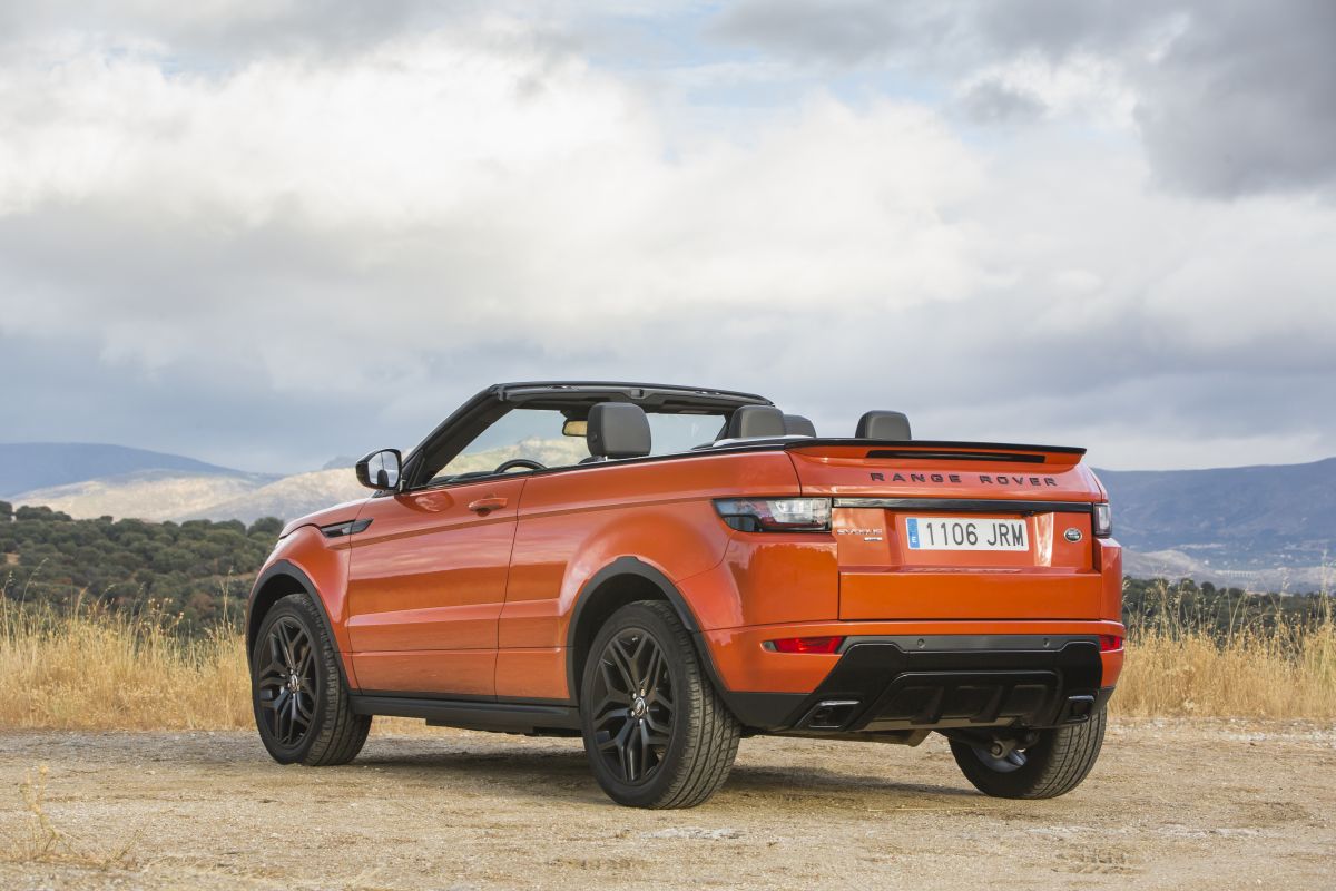 Range Rover Evoque Convertible 2.0L TD4 180 CV trasera sin capota