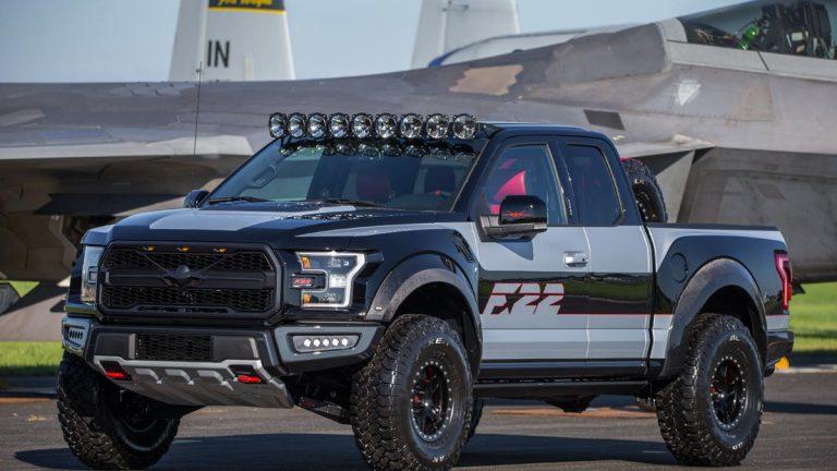 Ford F-150 F-22 Raptor delantera