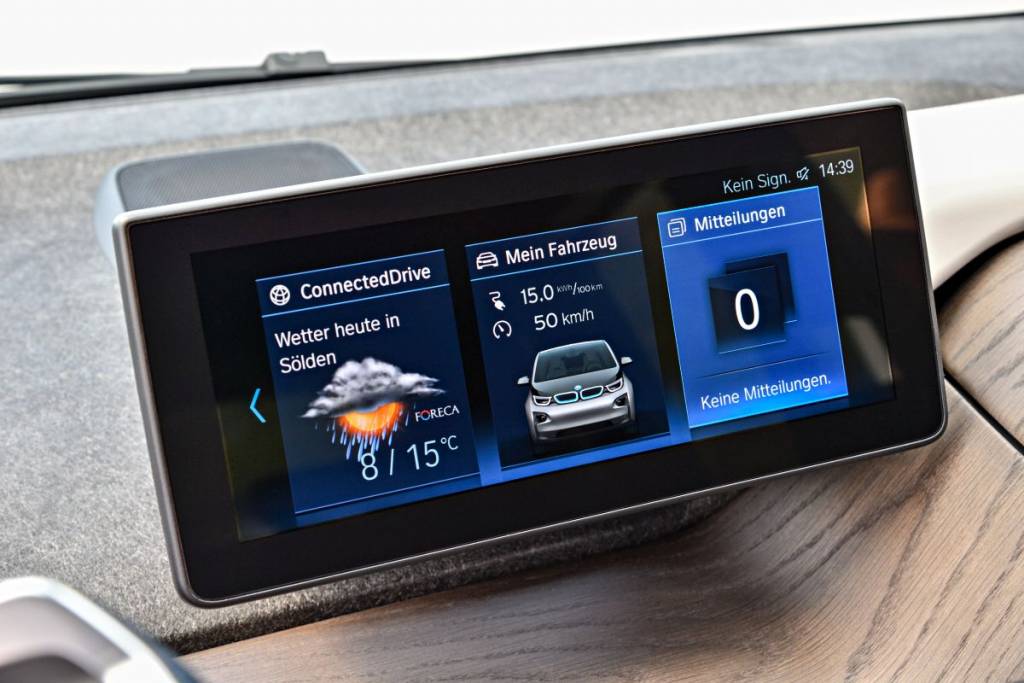 BMW i3s 2018 pantalla