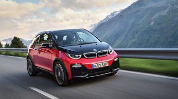 BMW i3s 2018 barrido en movimiento