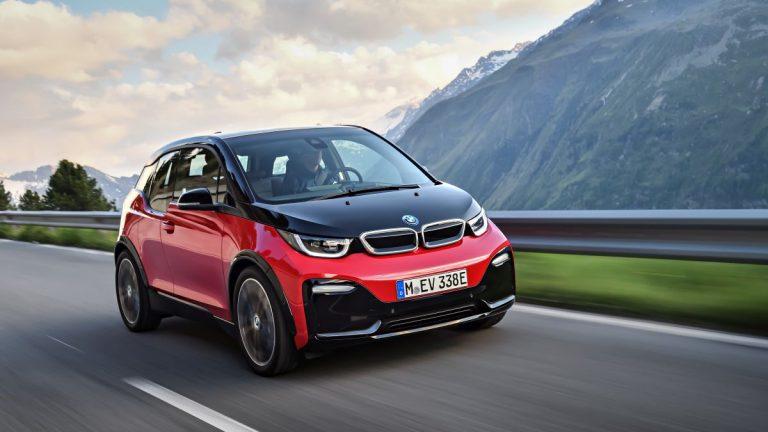 BMW i3s 2018 barrido en movimiento