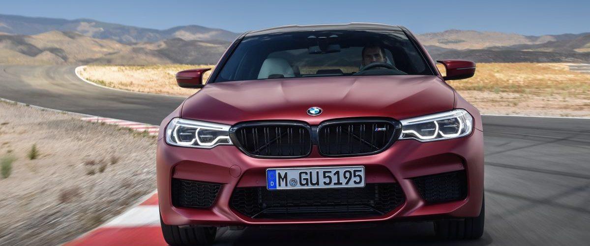 BMW M5 2018 frontal