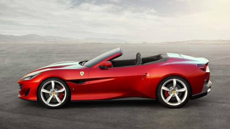 Ferrari Portofino 2018 lateral descapotado