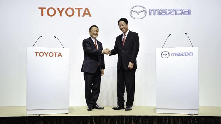 Acuerdo Toyota y Mazda