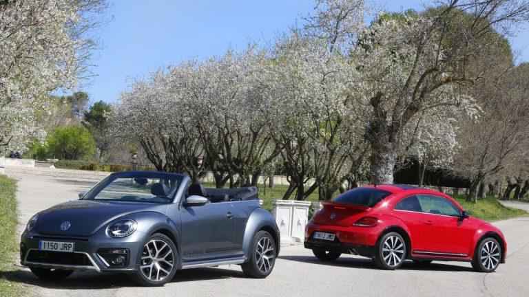 Volkswagen Beetle Cabrio 1.4 TSI 150 CV o Volkswagen Beetle 2.0 TSi 220 CV: espalda
