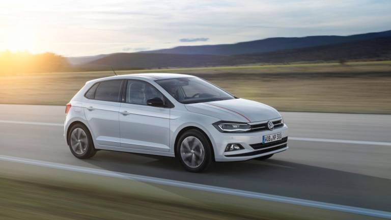 Volkswagen Polo 2017 barrido a la derecha