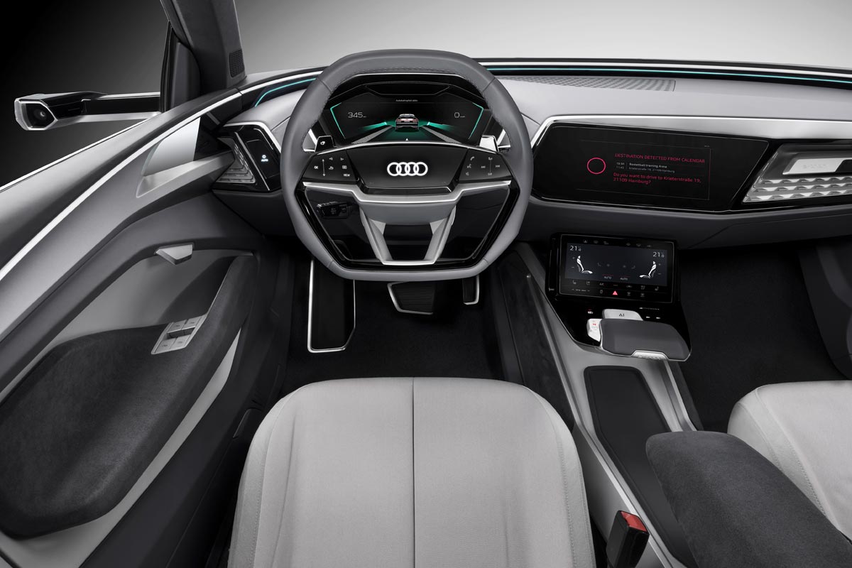 Audi Elaine concept interior