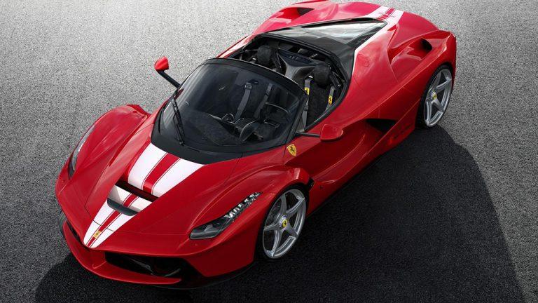 Ferrari LaFerrari Aperta 210 delantera