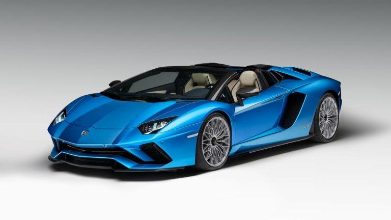 Lamborghini Aventador S Roadster delantera