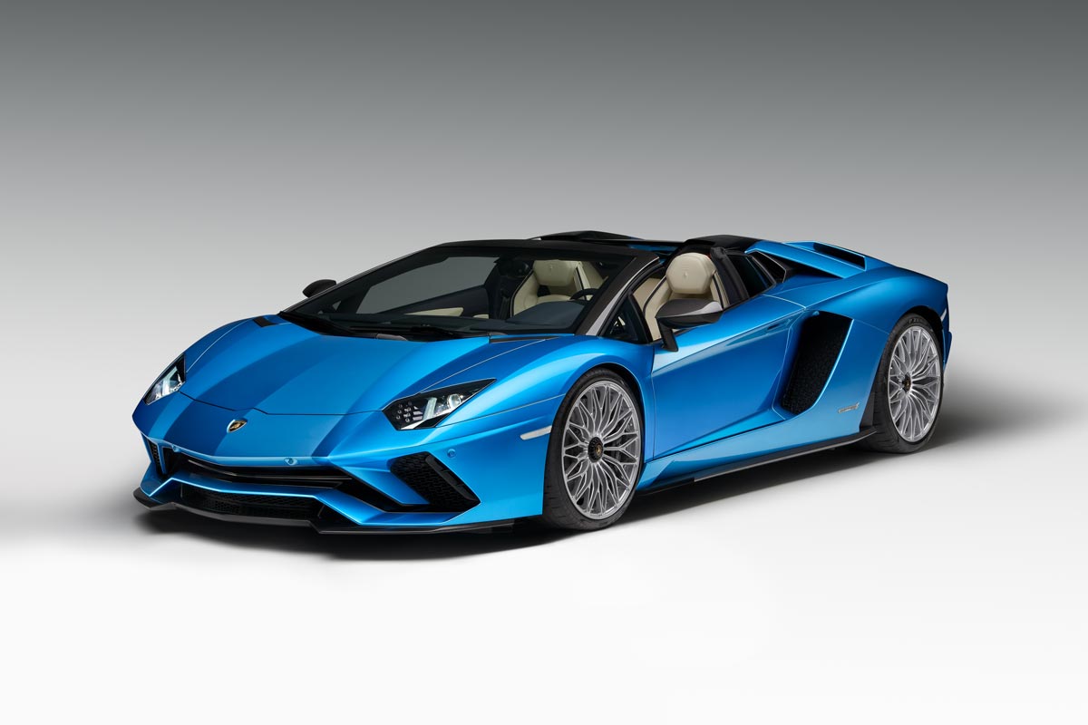 Lamborghini Aventador S Roadster delantera