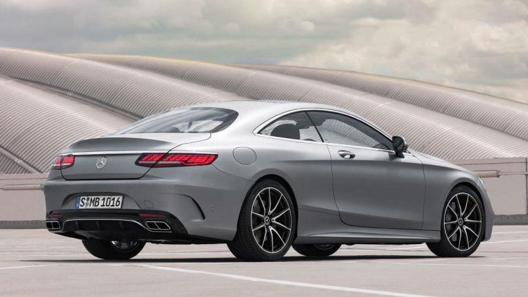 Mercedes-Benz Clase S Coupe trasera