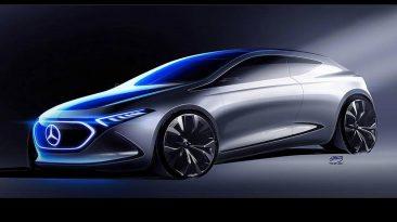 Mercedes-Benz EQ A Concept delantera