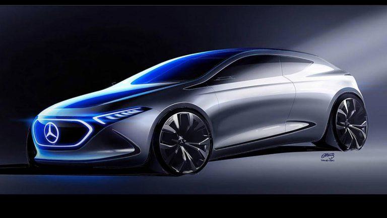 Mercedes-Benz EQ A Concept delantera