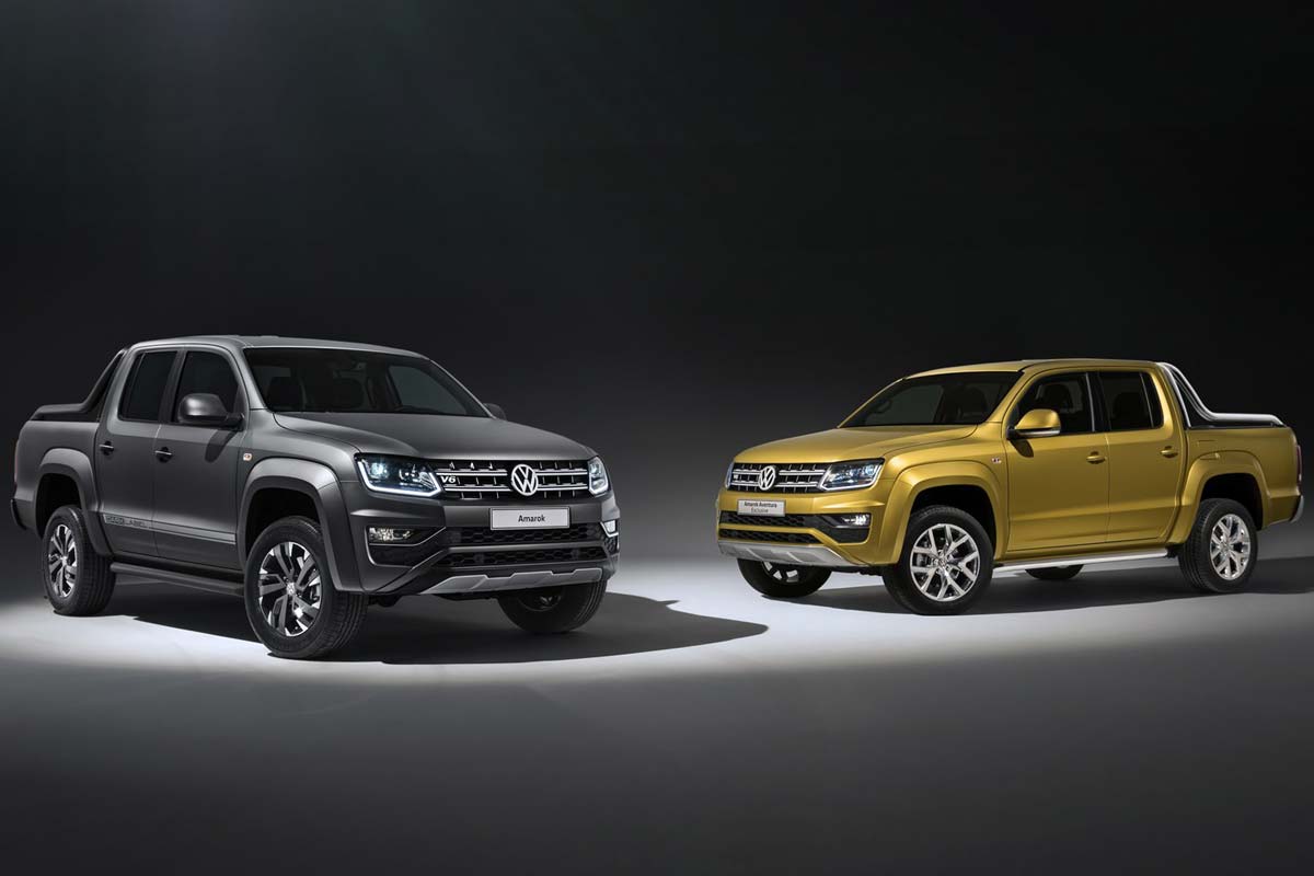 Volkswagen Amarok Aventura Exclusive y Black Label
