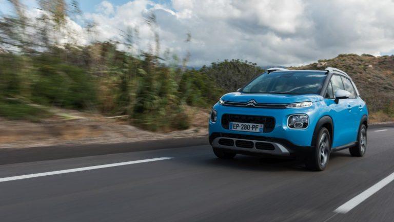 Citroën C3 Aircross barrido azul