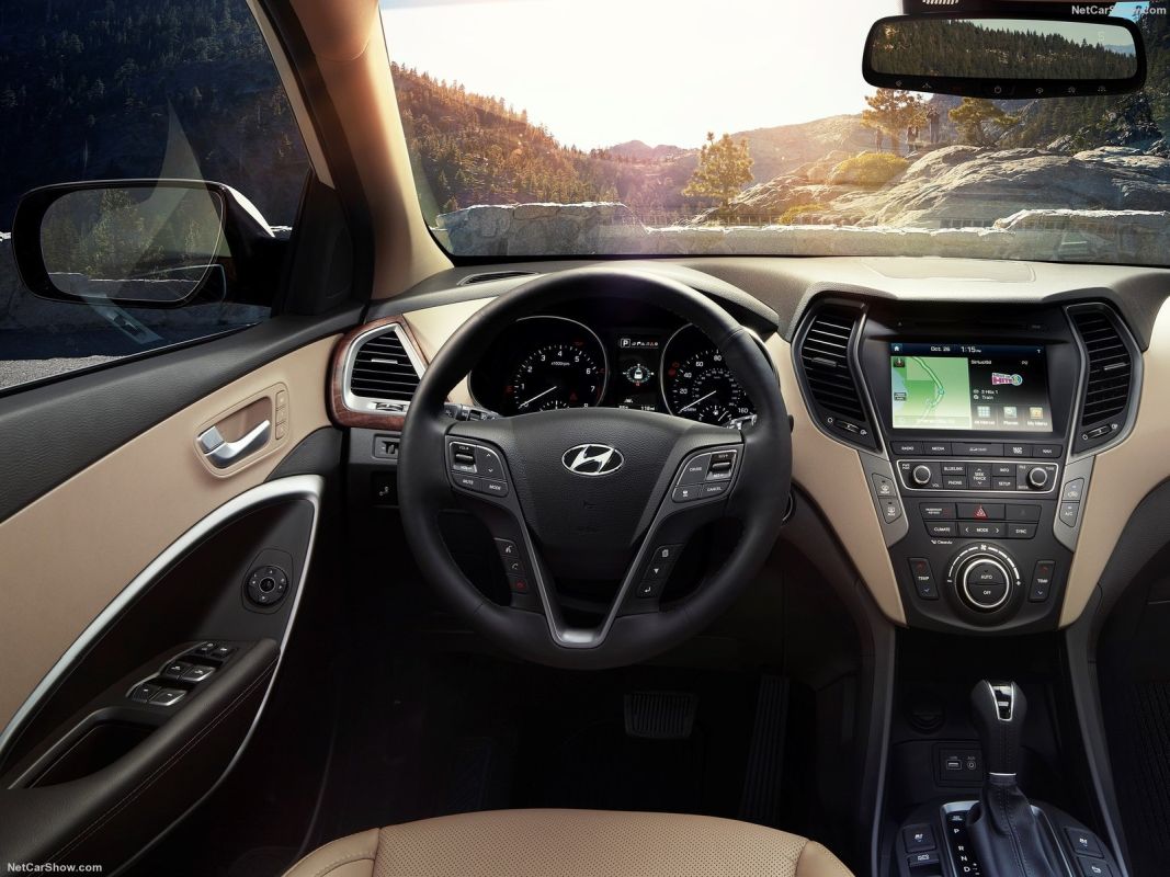Hyundai Santa Fe 2017 salpicadero
