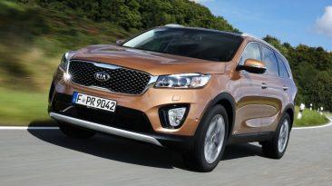 Kia Sorento 2017 en movimiento