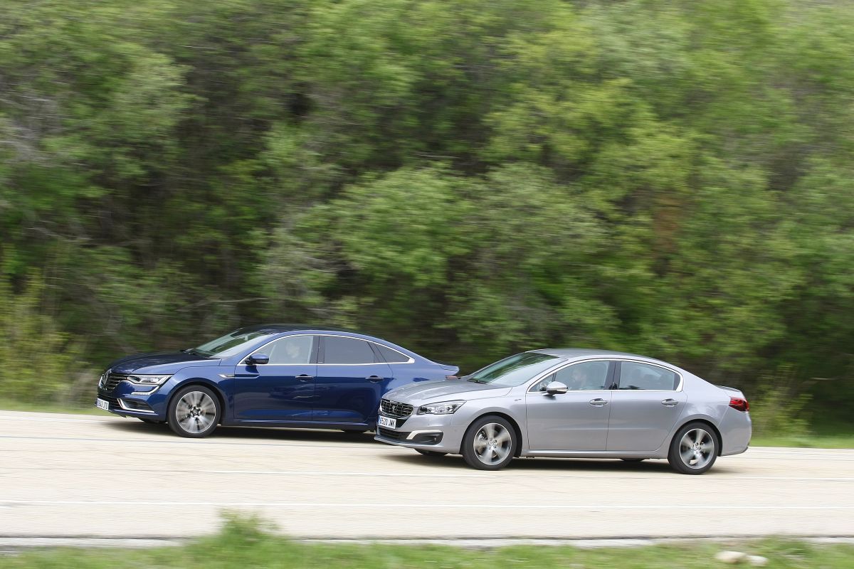 Peugeot 508 2.0 BlueHDi 180 o Renault Talisman dCi 160. Los dos barrido