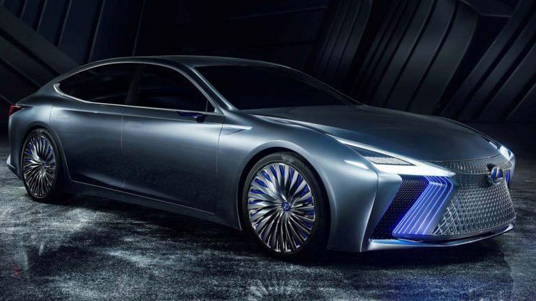 Lexus LS+ Concept lateral parrilla