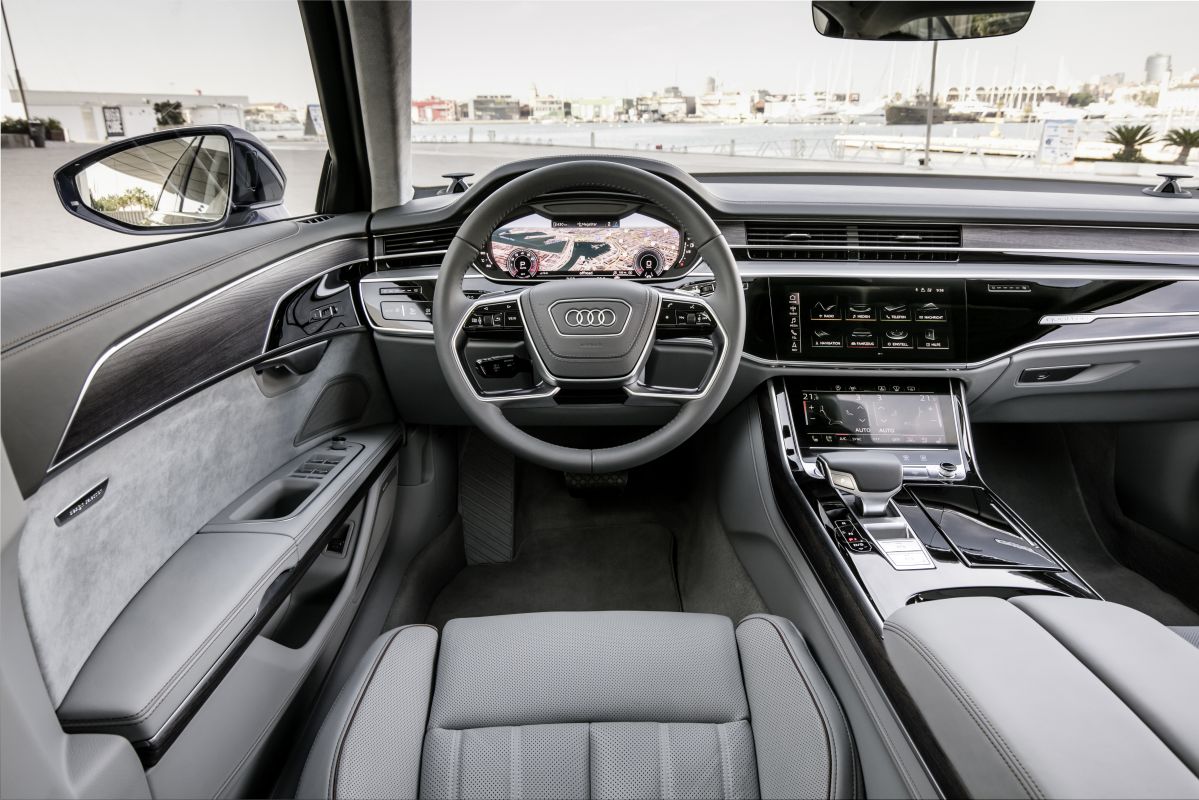 Audi A8 2018 salpicadero