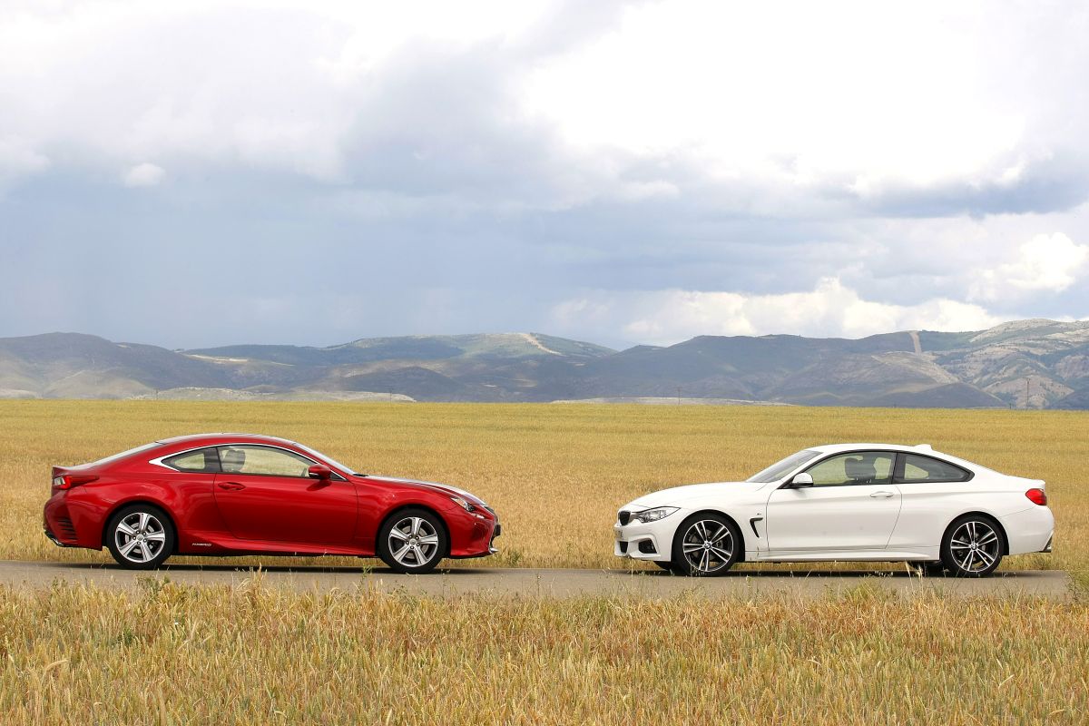 BMW 420d Coupé o Lexus RC 300h. Los dos enfrentados