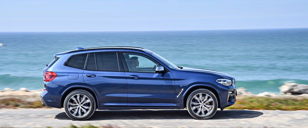 BMW X3 2018: barrido