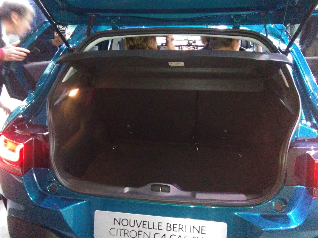 Citroën C4 Cactus 2018. Maletero en vivo