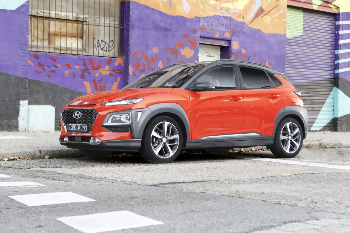 Hyundai Kona prueba: lateral