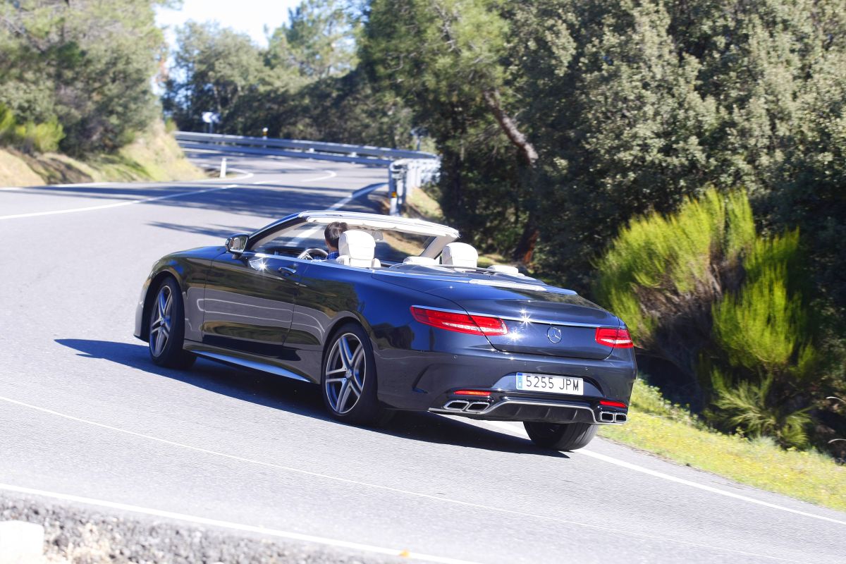 Mercedes-AMG S 63 Cabrio. Trasera