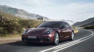 Porsche Panamera Sport Turismo. Rojo
