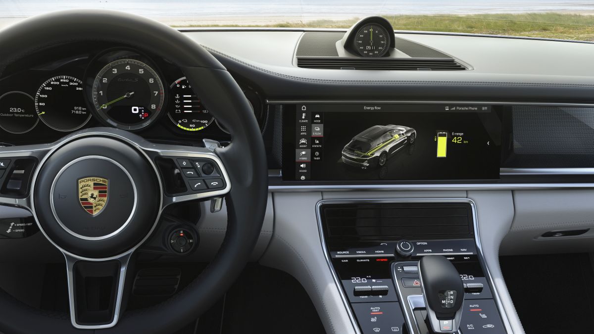 Porsche Panamera Turbo S E-Hybrid Sport Turismo. Navegador