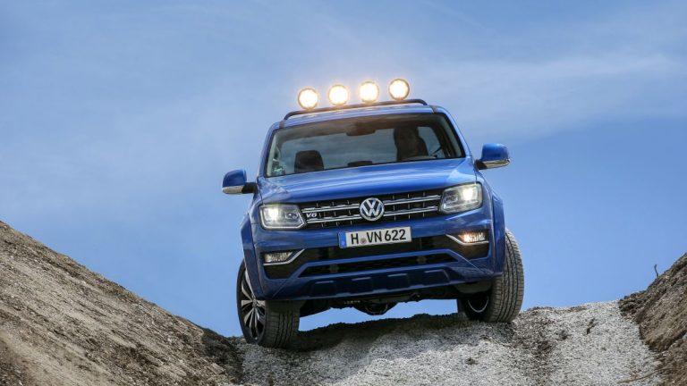Volkswagen Amarok 2017 desde arriba