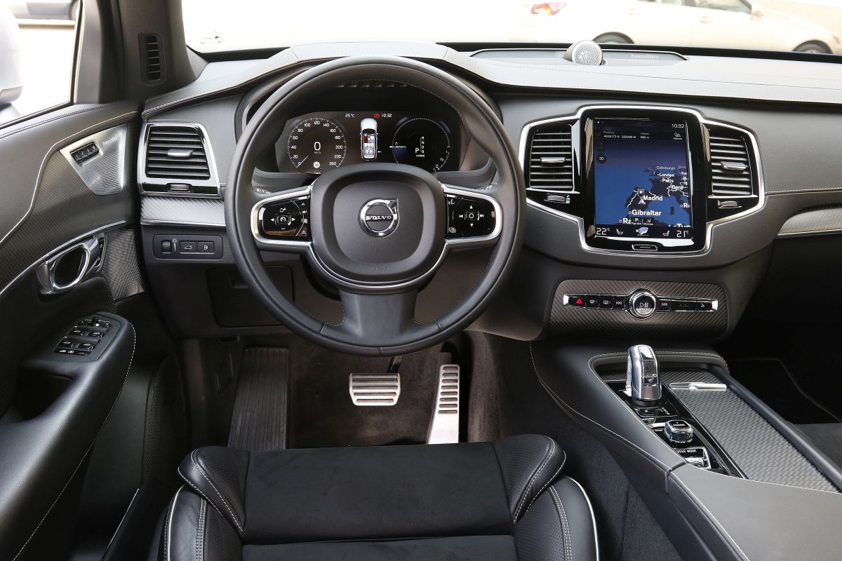 Volvo XC90 2017. Salpicadero