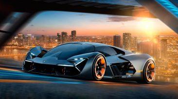Lamborghini Terzo Millennio delantera movimiento