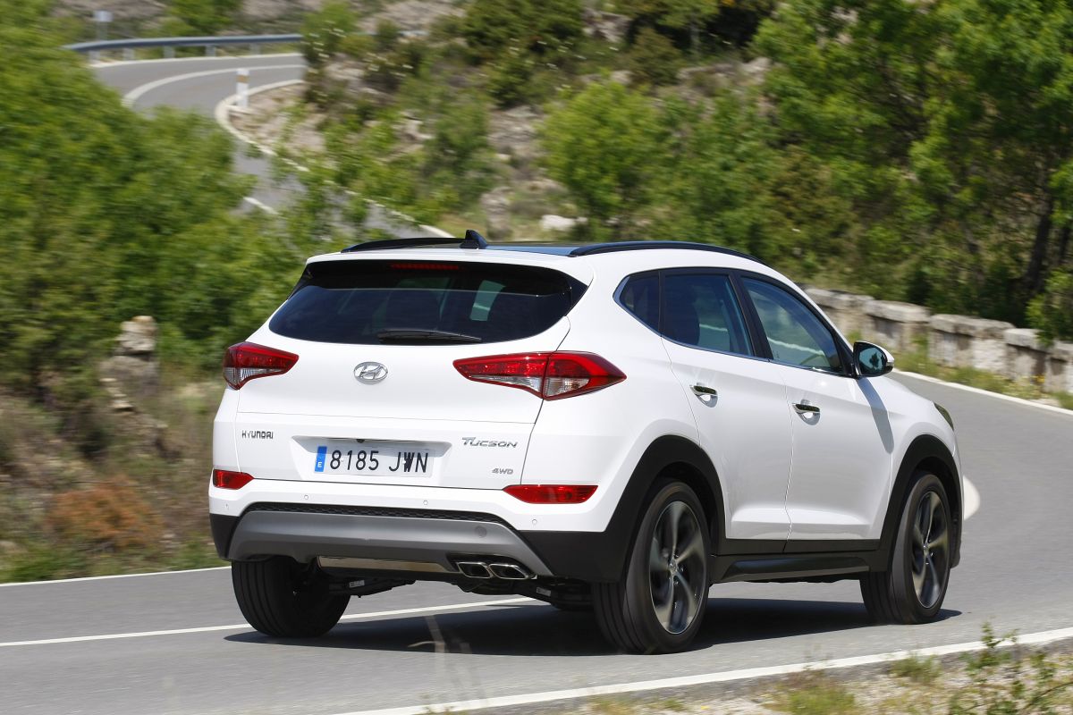 Hyundai Tucson 2.0 CRDI 136 CV. Trasera
