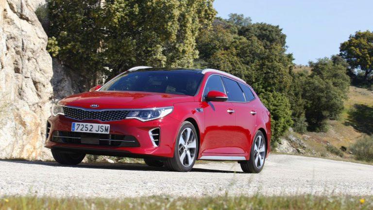 Kia Optima Sportswagon 1.7 CRDI 141 CV. Apoyo en curva