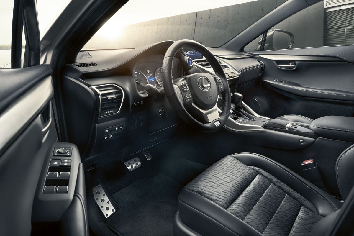 Lexus NX 300h 2017. Interior