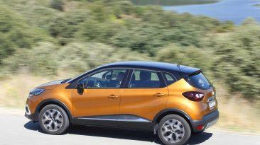 Renault Captur TCe 120 CV. Barrido a izquierda