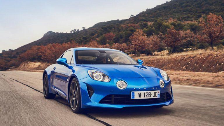 Alpine A110 Première Edition delantera movimiento