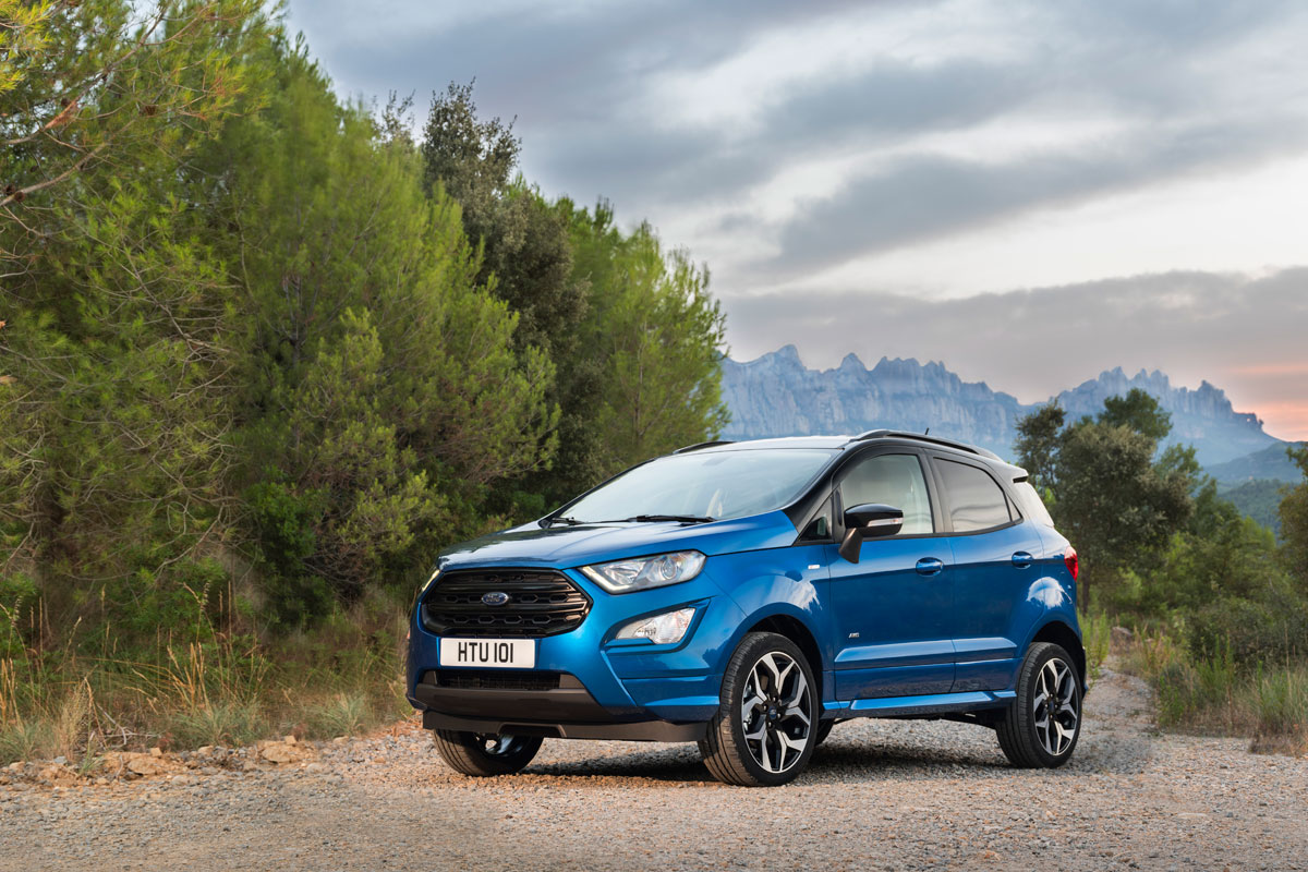 Ford EcoSport 2017-3/4 delantero