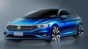 Volkswagen Jetta 2019 teaser delantera