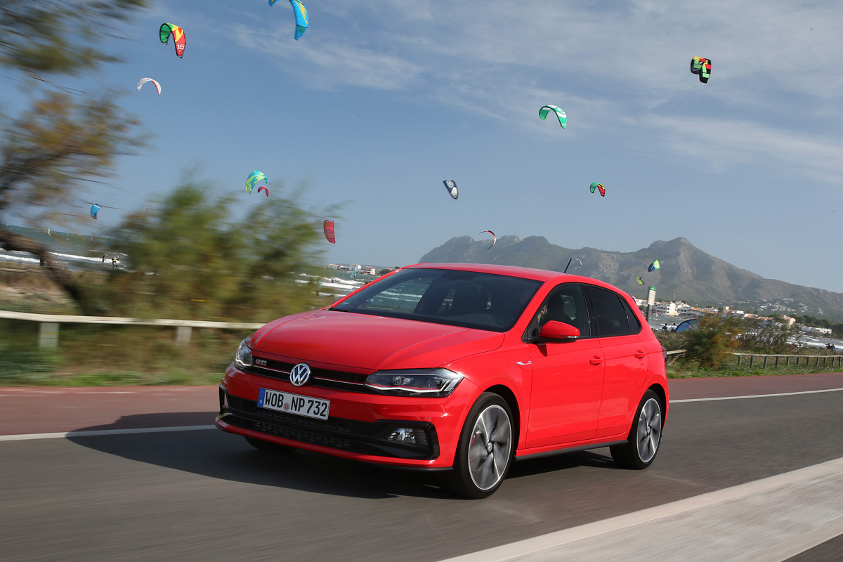 Volkswagen Polo GTI 2018, primera prueba (delantera dinámica)