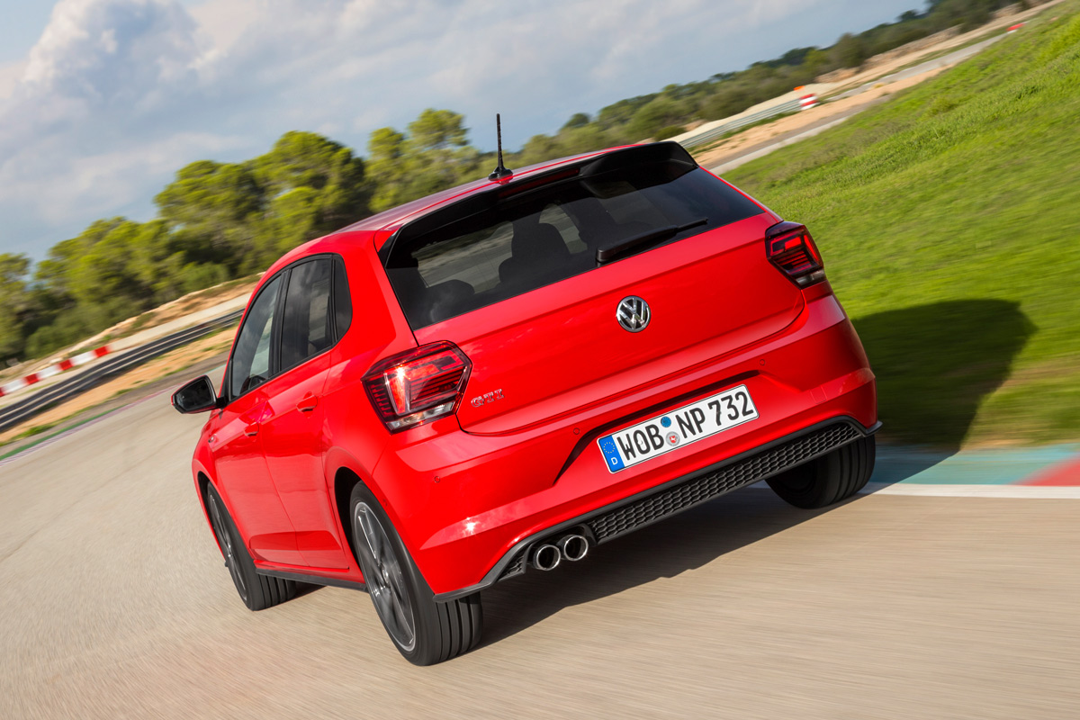 Volkswagen Polo GTI 2018, primera prueba (trasera dinámica)