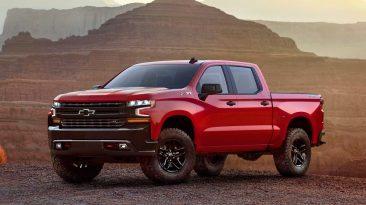 Chevrolet Silverado 2019 delantera estatica