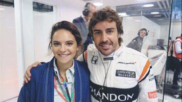 Francesca Michielin con Fernando Alonso