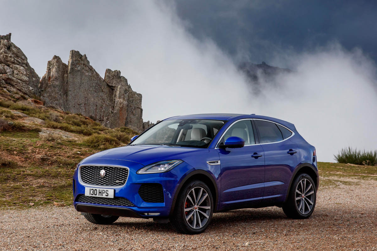 Prueba Jaguar E-PACE, estática