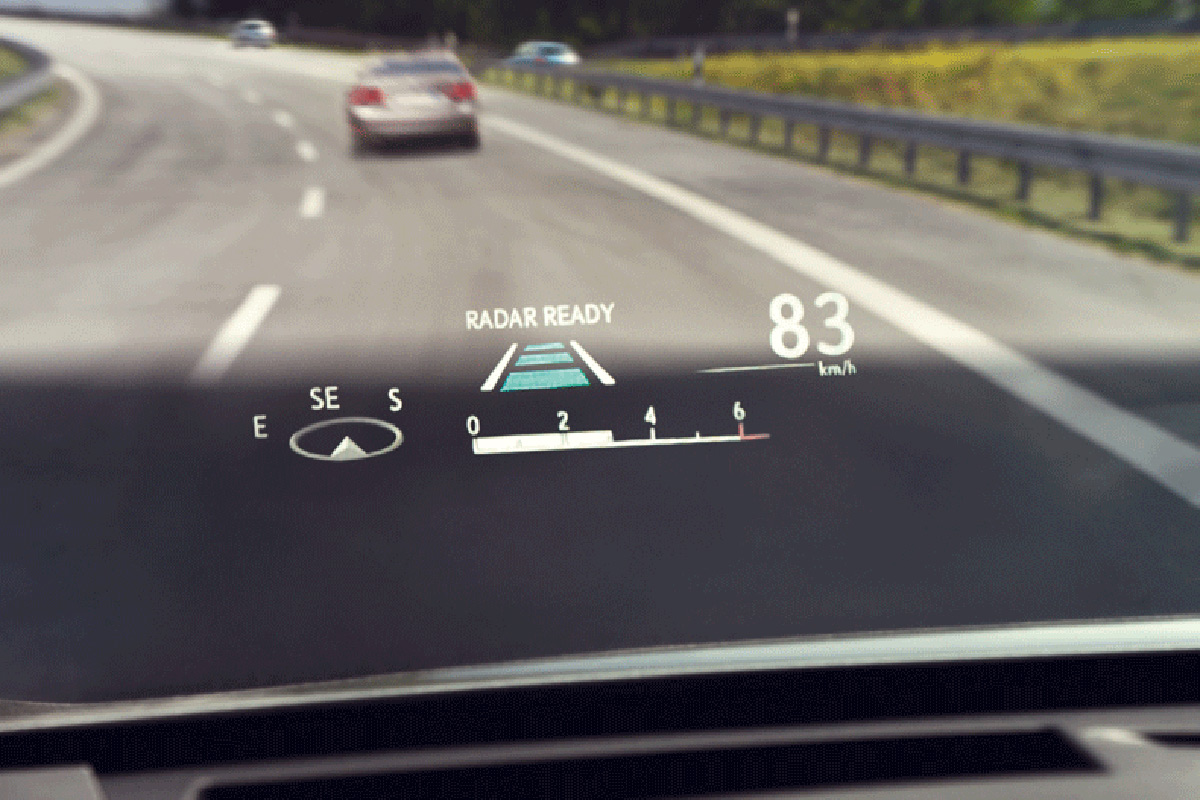 Lexus RX450h L, Head-up Display